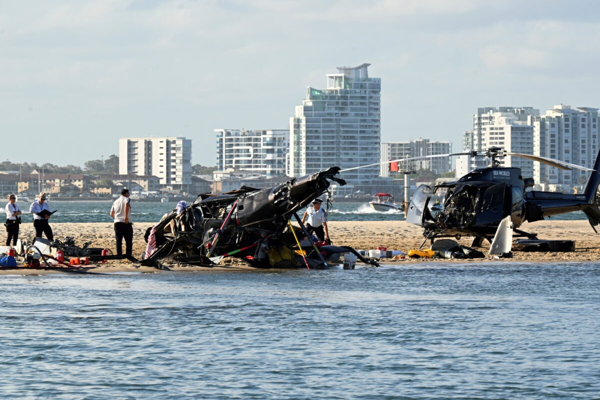 NextImg:Australia Helicopter Pilot Didn't Hear Any Call Before Crash