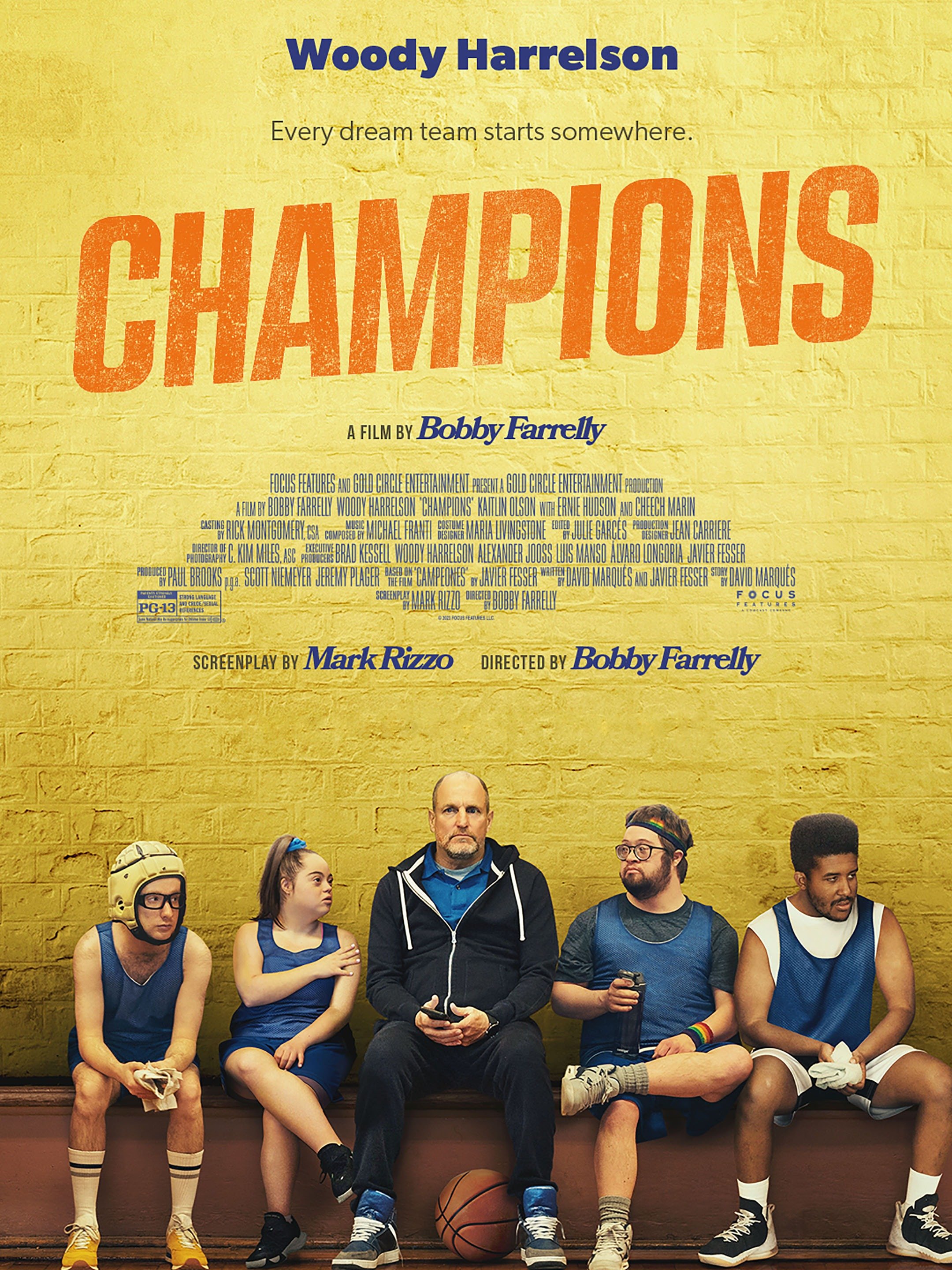 Movie poster for "Champions."