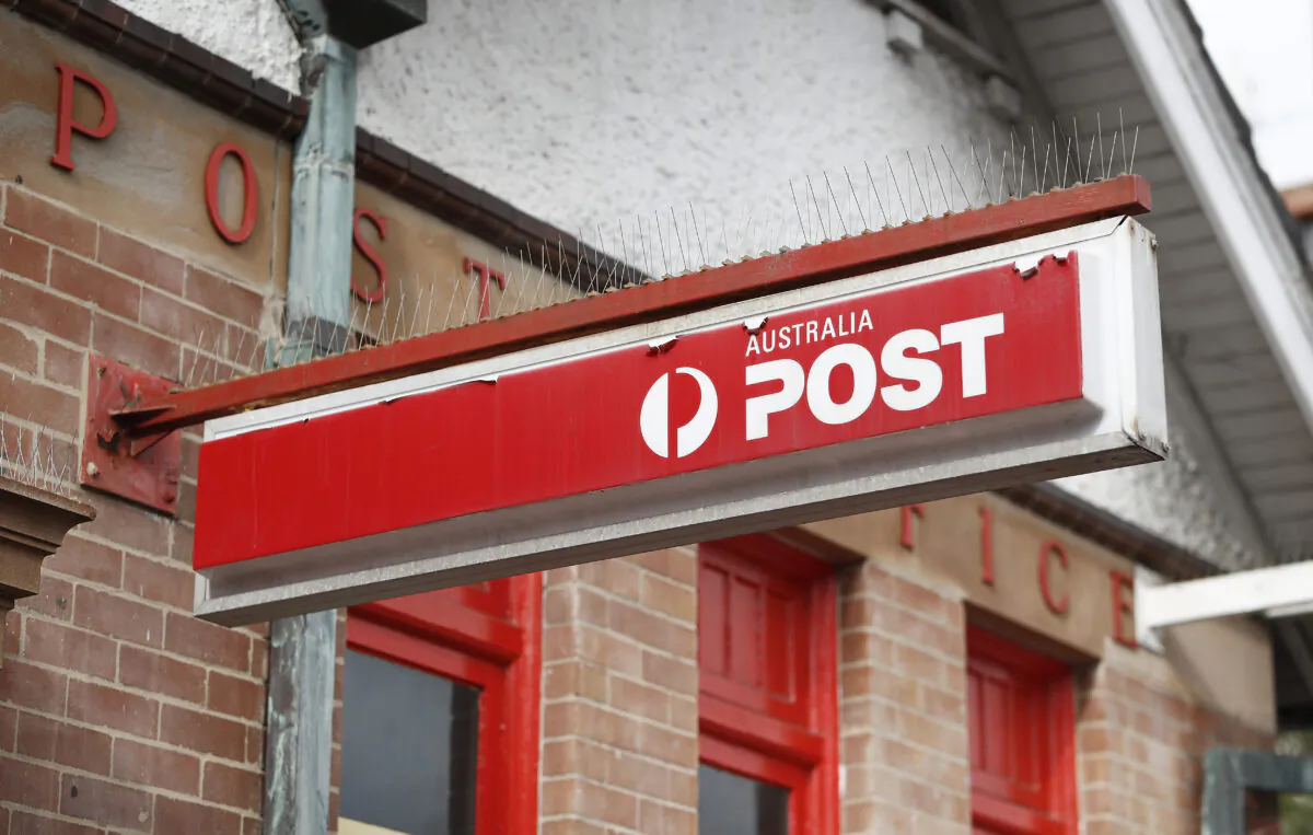 A general view of an Australia Post outlet in Sydney, Australia, on Oct. 28, 2020. (Ryan Pierse/Getty Images)
