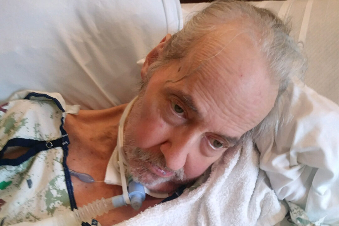 Star Wars toy of designer Mark Boudreaux has been on a ventilator since being diagnosed with COVID more than a year ago. (Supplied)