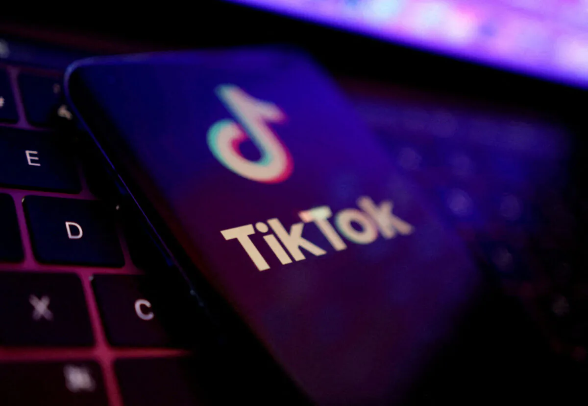 TikTok app logo is seen in an illustration taken on Aug. 22, 2022. (Dado Ruvic/Reuters)