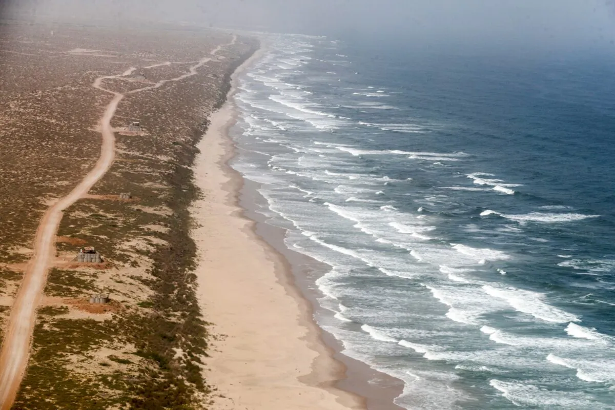 The Red Sea coast in southwestern Yemen, south of Hodeidah Province on Aug. 8, 2018. (Karim Sahib/AFP via Getty Images)