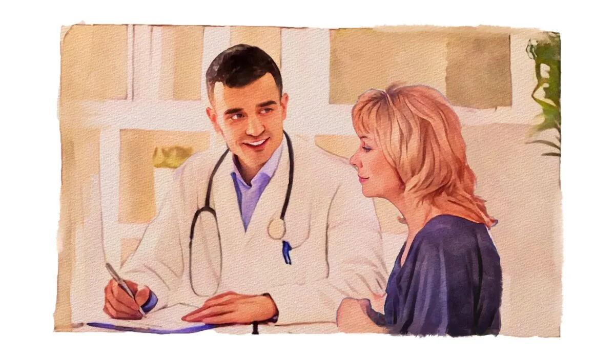 Active listening isn't just important for a doctor assessing a patient's well-being - we need to all listen carefully to those with whom we interact to ensure we truly connect with them. (Fei Meng)