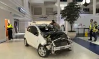 Sheriff: Vehicle Crashes in Airport Terminal, Driver Charged