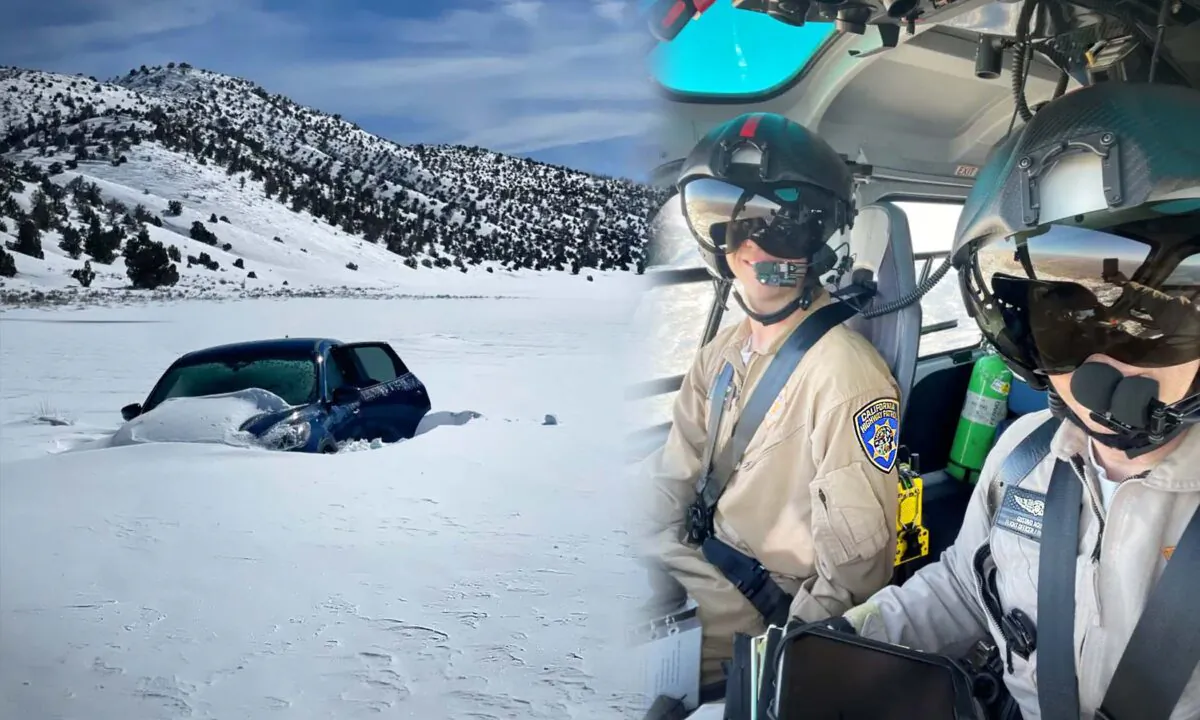 (Courtesy of California Highway Patrol and Inyo County Sheriff/ Inyo County Search and Rescue)