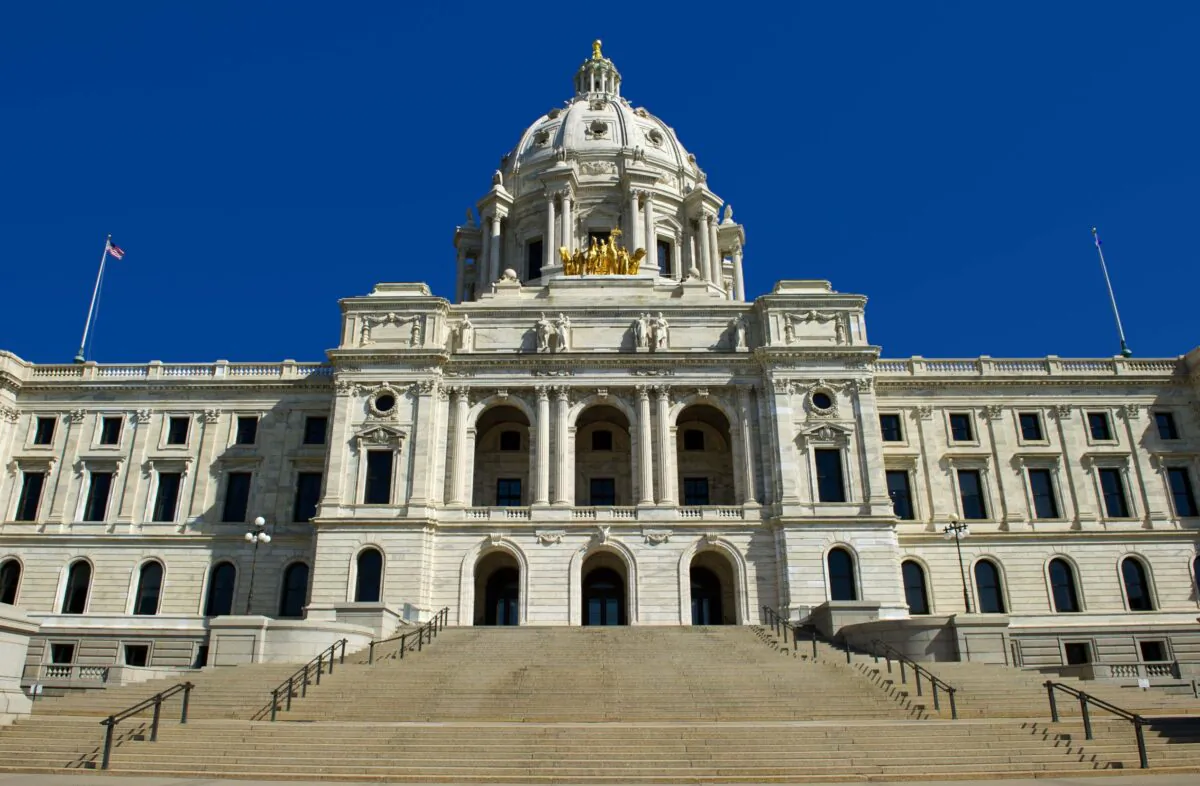 The state Capitol building of Minnesota in St. Paul, on Aug. 17, 2013. (Karen Bleier/AFP via Getty Images)