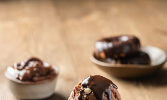 Maple-Dark Chocolate Sorbet