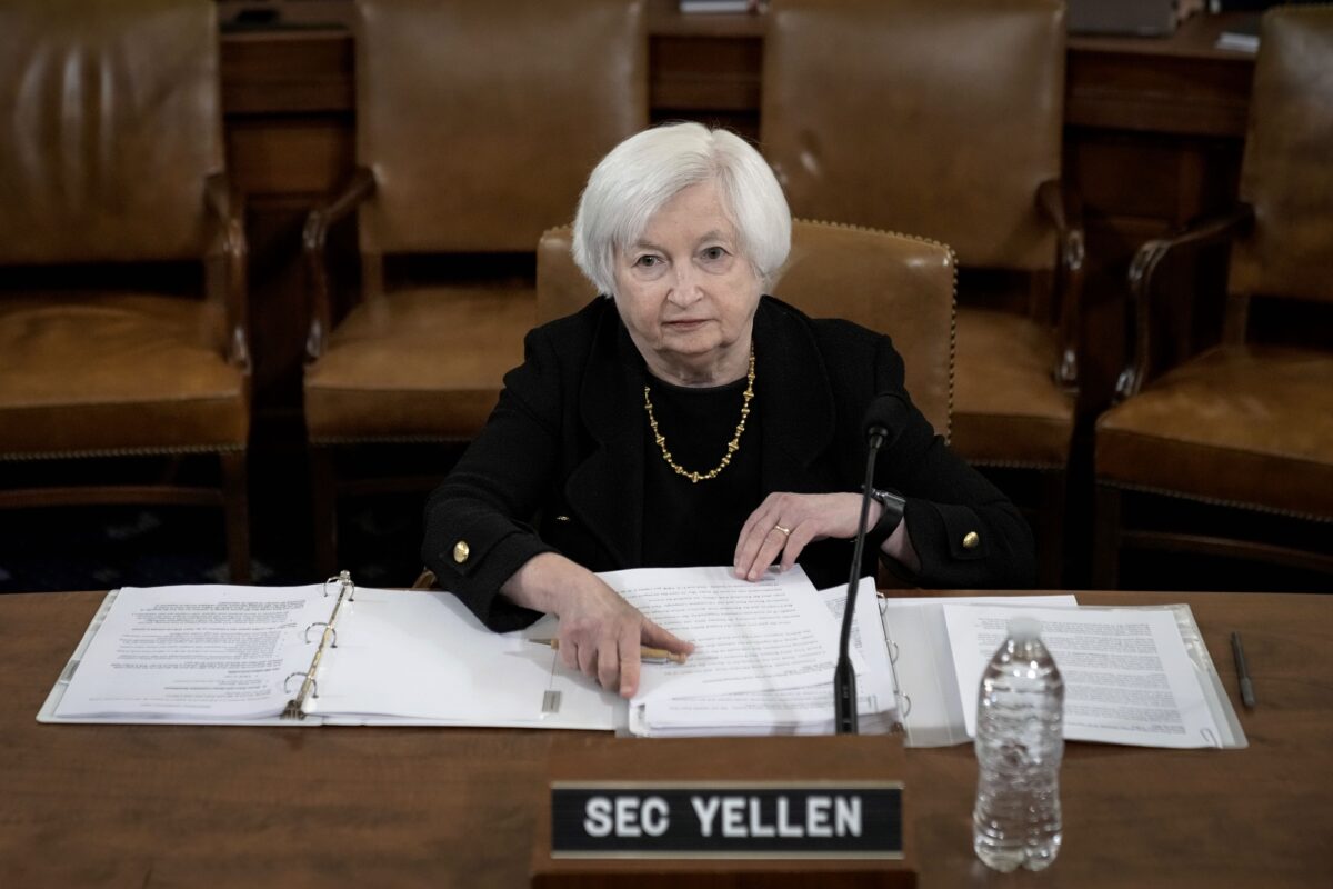 Treasury Secretary Janet Yellen