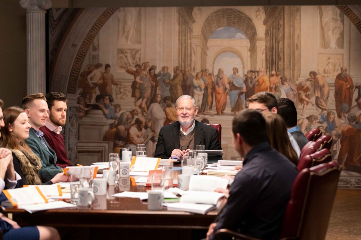 NextImg:Hillsdale College President Larry Arnn on His Journey as an Educator and the Nature of a Good Education