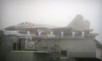 Taiwan Reports Chinese Aircraft Carrier Sailed Through Strait