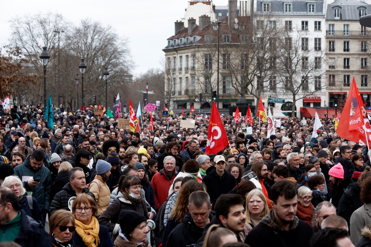 NextImg:French Senate Votes for Macron's Pension Plan, Despite New Protests