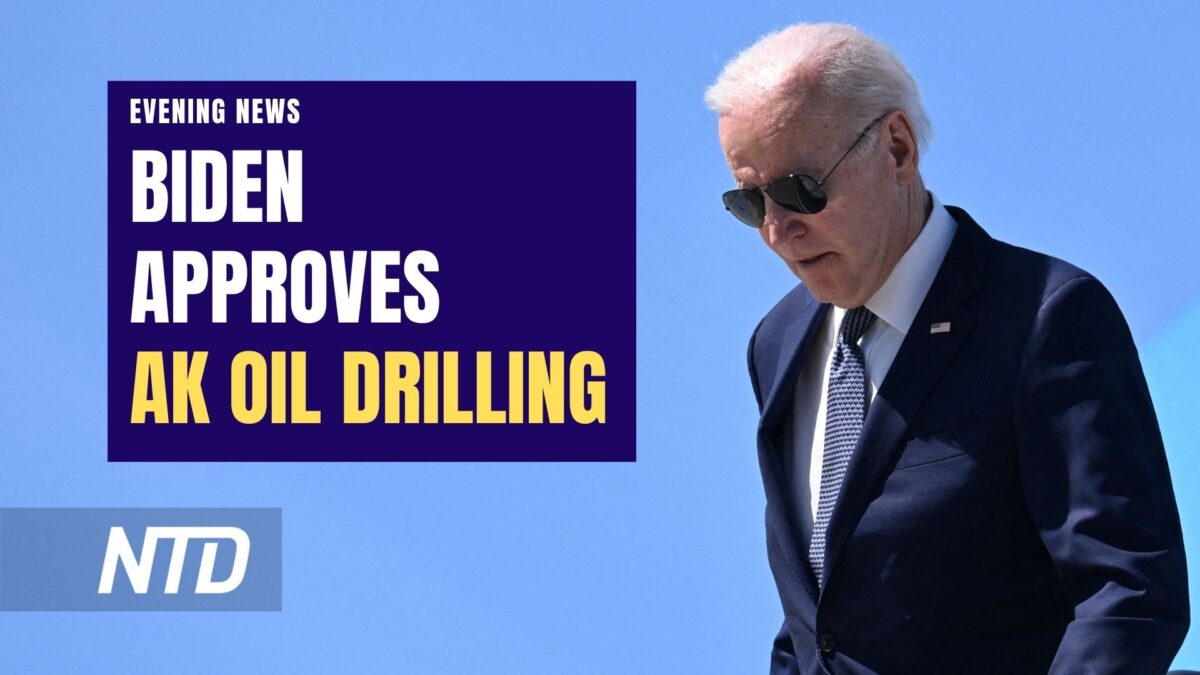 NextImg:LIVE 6:30 PM ET: NTD Evening News (March 13): Biden Approves $8B Oil Drilling Project in Alaska; Rep. Comer Subpoenas Bank Records in Hunter Probe