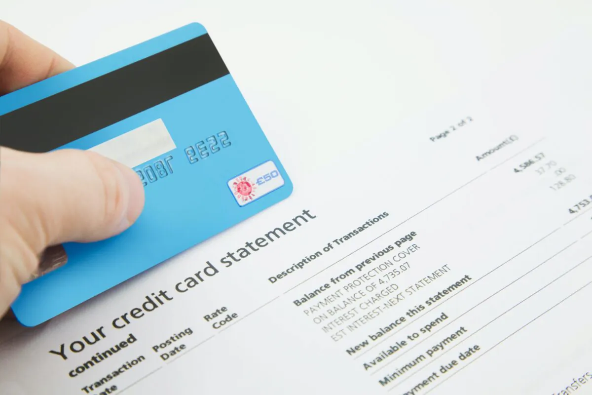 Checking your credit card statement every month is an important financial task. (jason cox/Shutterstock)