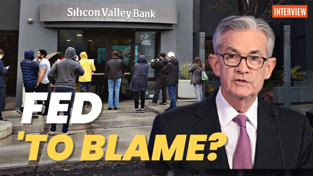 NextImg:Silicon Valley Bank Crash Due to Monetary Policy: Economist
