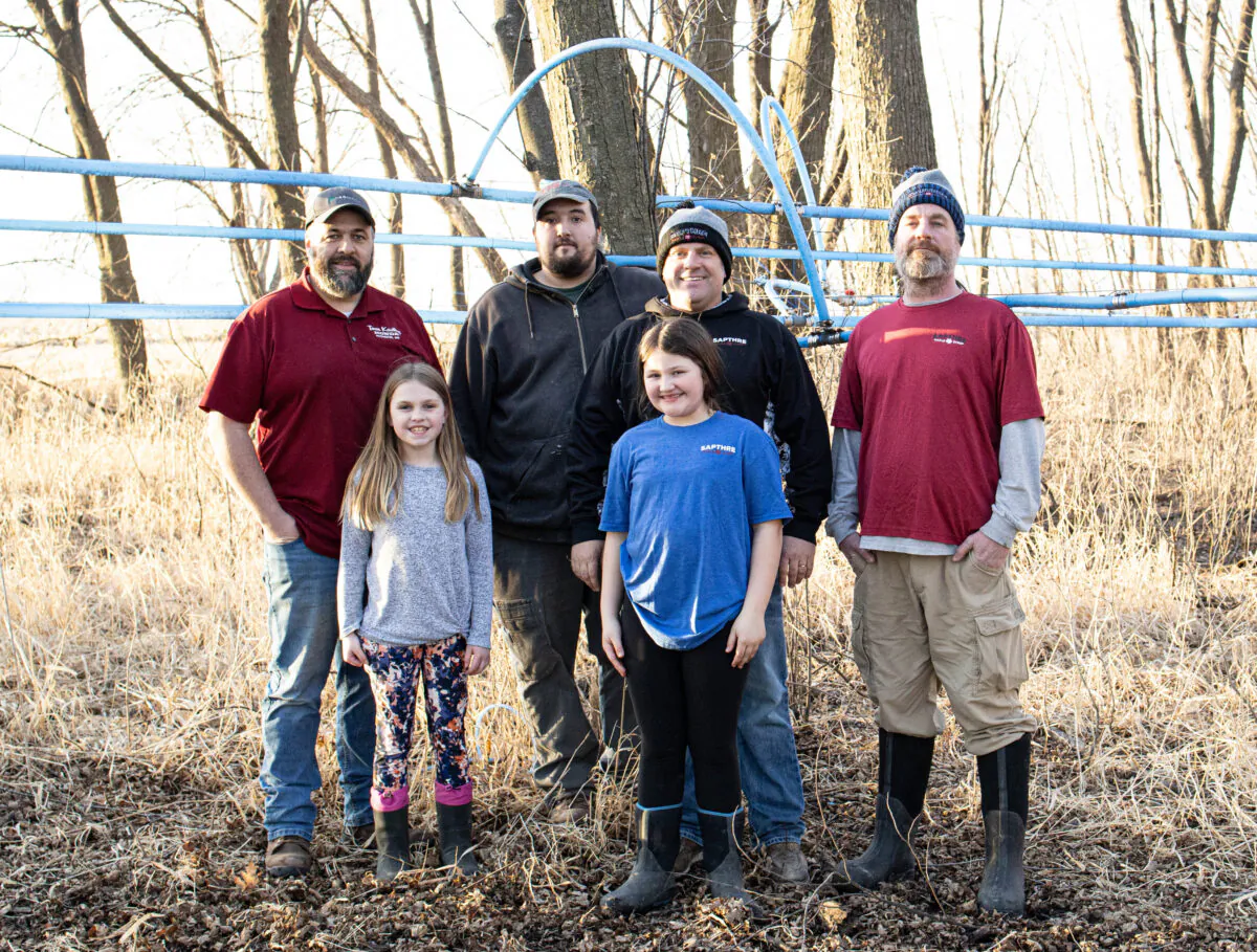 Sapthre Maple Products is a family-driven business operating outside of Adams, Minnesota. (Courtesy of Sapthre Maple Products)