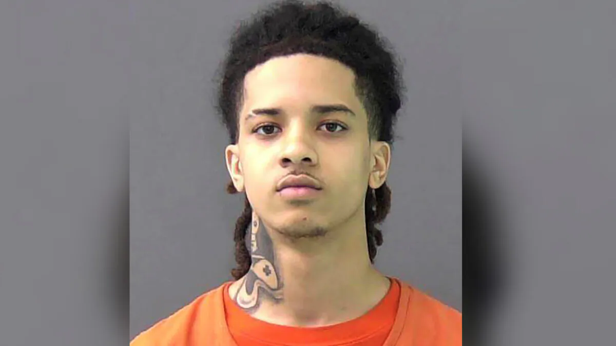 Christijan Stevens in a booking photo on March 9, 2023. (Courtesy of Bell County Jail via AP)