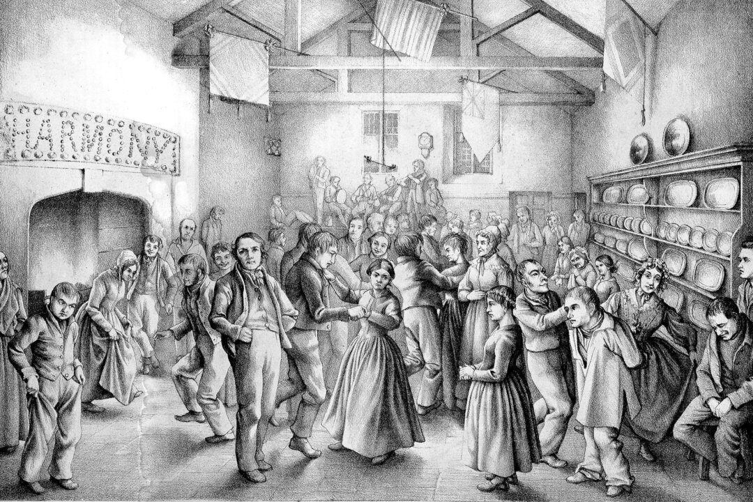 Dances and concerts were usually the only opportunity for patients to meet in a large group. (K. Drake/Wellcome Collection)