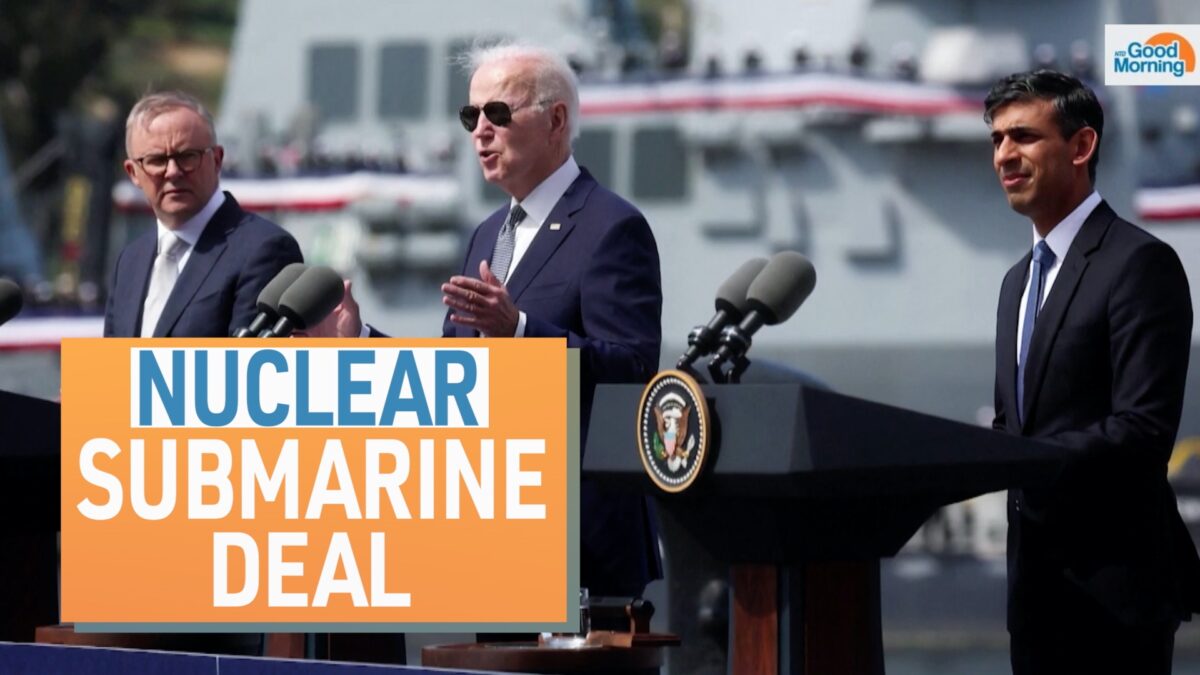 NextImg:LIVE 7 AM ET: NTD Good Morning (Mar. 14): Australia Buying Nuclear-Powered Attack Submarines From US; After Effects of Bank Failures
