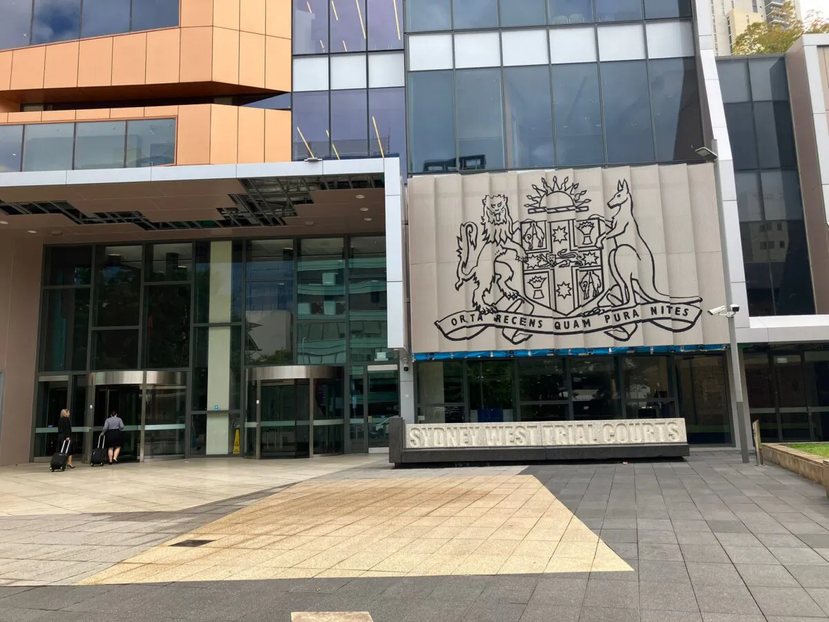 A general view of the Sydney West Trial Courts in NSW, Australia, on March 14, 2022. (Melanie Sun/The Epoch Times)