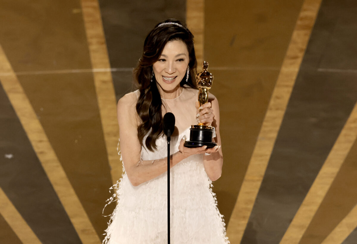 NextImg:Michelle Yeoh Makes History Becoming First Asian Actor to Win Best Actress at the 95th Academy Awards