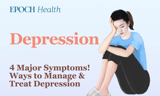 Depression: 4 Major Symptoms, Treatment, and Natural Therapies (Infographics)