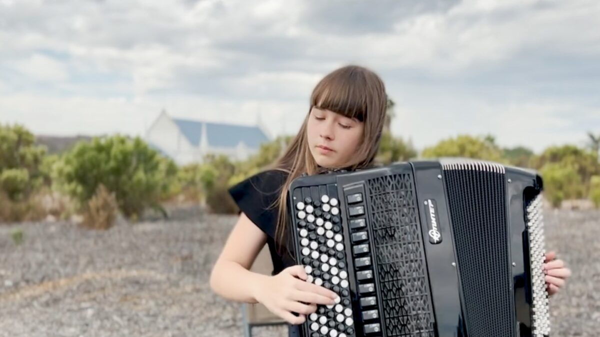 NextImg:J.S. Bach: Prelude and Fugue in C Minor BWV 847, Button Accordion | Maria Telesheva