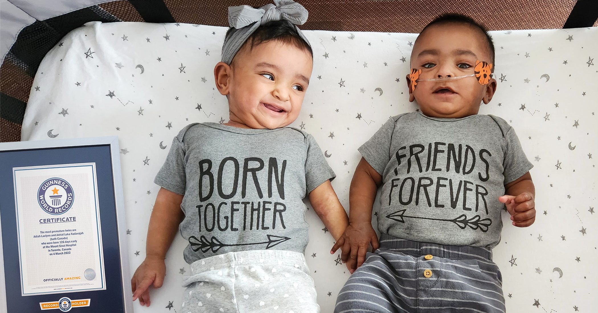 Worlds Most Premature Twins Defy Doctors Zero Percent Chance Prognosis To Celebrate Their