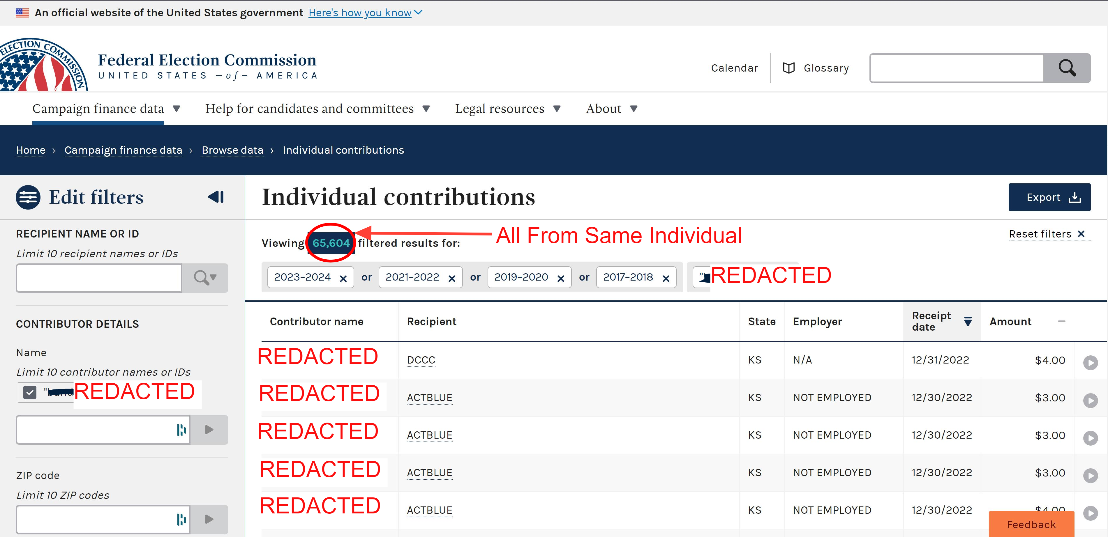 Millions of Tiny, Suspicious Political Donations Questioned by Watchdog Group - Vimarsana News