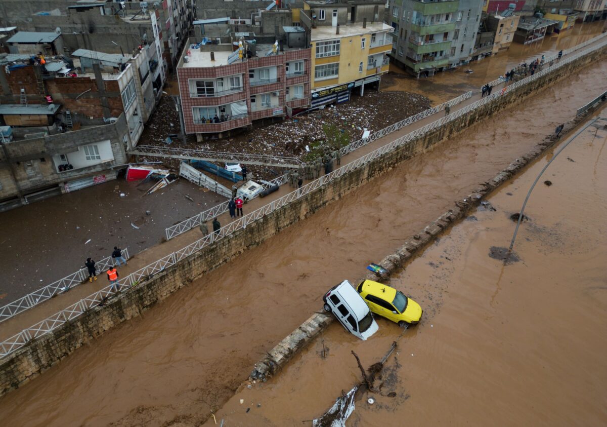 NextImg:Floods Kill 14 in Turkish Earthquake-Battered Provinces