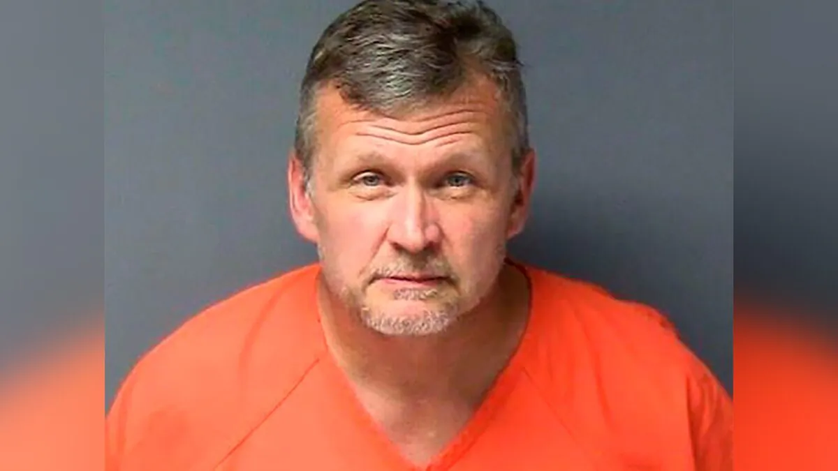 Brian Higgins in a booking photo. (Columbia County Sheriff's Office via AP)