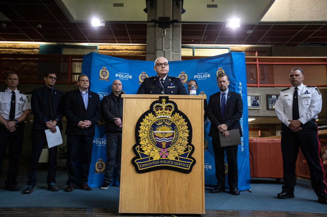 NextImg:Two Young Edmonton Police Officers Killed in Line of Duty Identified