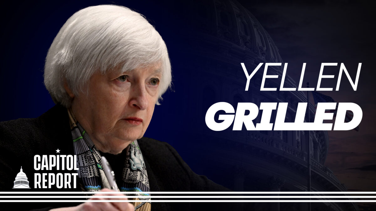 NextImg:Capitol Report: Yellen Grilled on Capitol Hill Over Bank Collapse; TikTok Could See Outright Ban in US