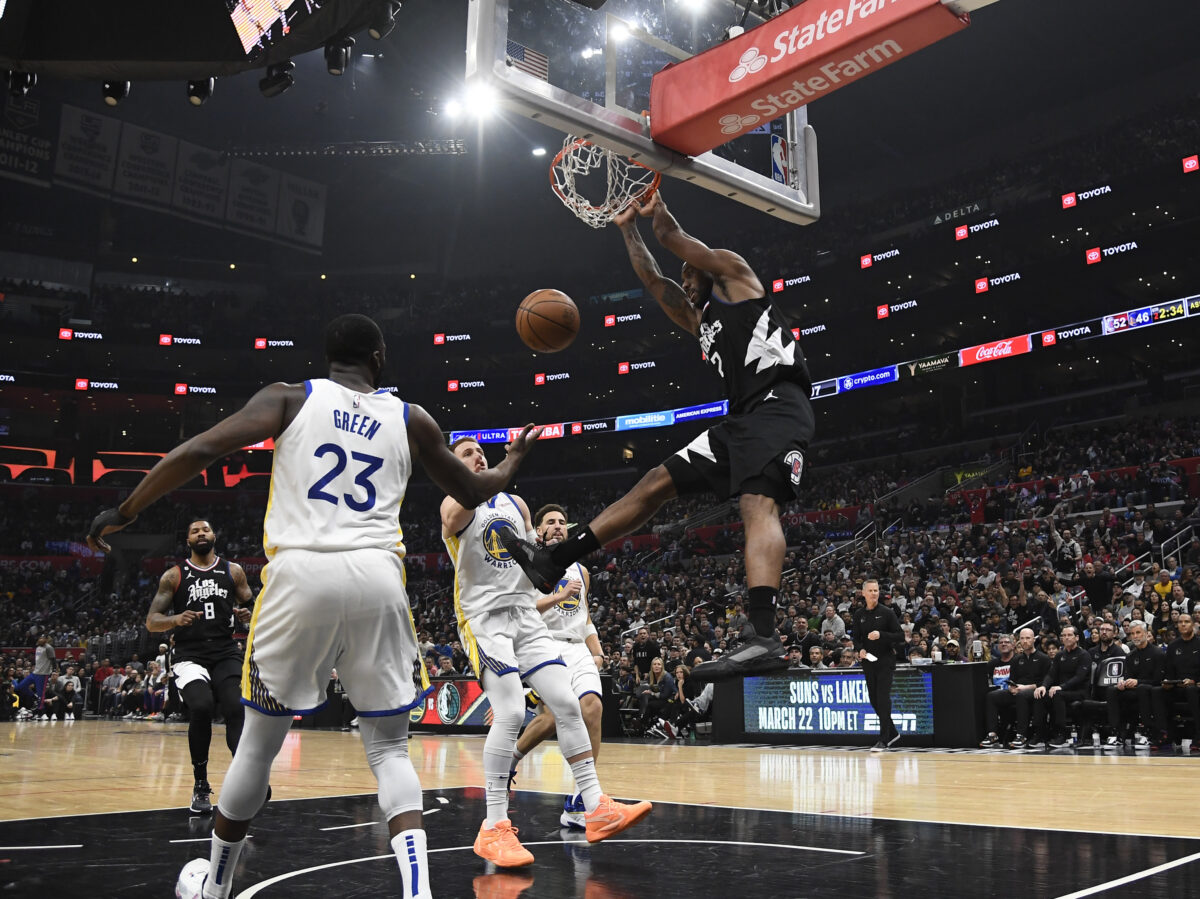 NextImg:Clippers Beat Warriors 134–126 Despite 50 Points From Curry