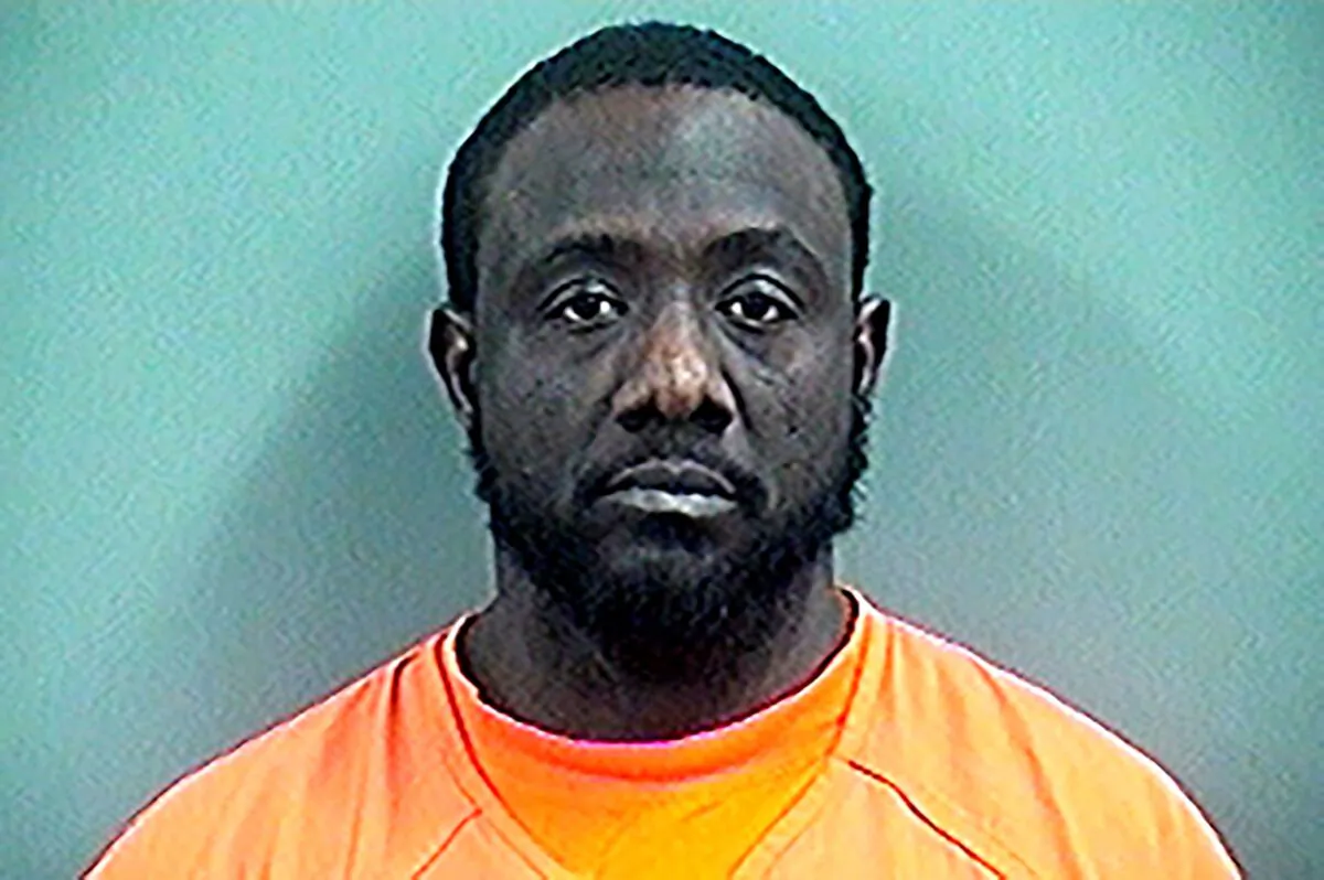 Lawrence Paul Anderson in an undated booking photo. (Grady County Sheriff's Office via AP)