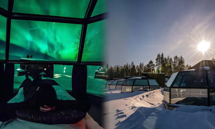 Wildlife Lover Builds 'Glass Igloos' in Arctic to View Northern Lights From the Comfort of Your Bed