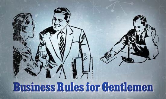 8 Rules of Business Etiquette for the Gentleman From a Manners Manual of the 1880s