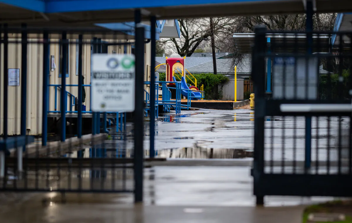 Sierra View Elementary School in Chico, Calif., on March 12, 2023. (John Fredricks/The Epoch Times)