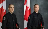People Honouring Two Slain Edmonton Police Officers Gunned Down Responding to a Call