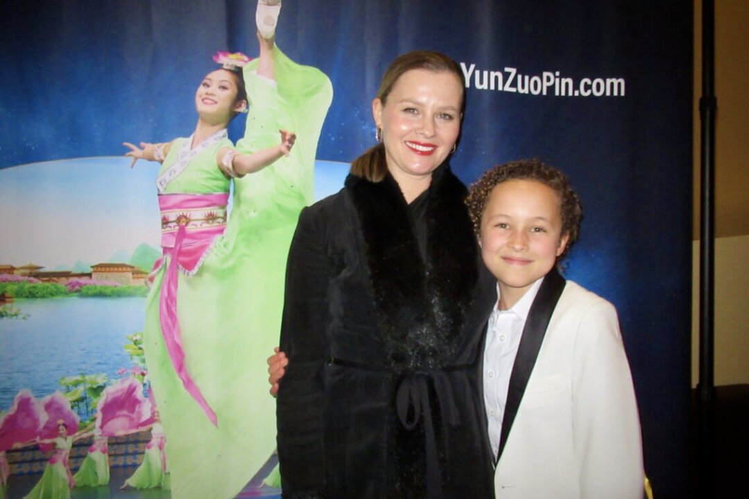 Anne Judson-Yager attended Shen Yun Performing Arts at The Fred Kavli Theatre on March 16, 2023. (Linda Jiang/The Epoch Times)
