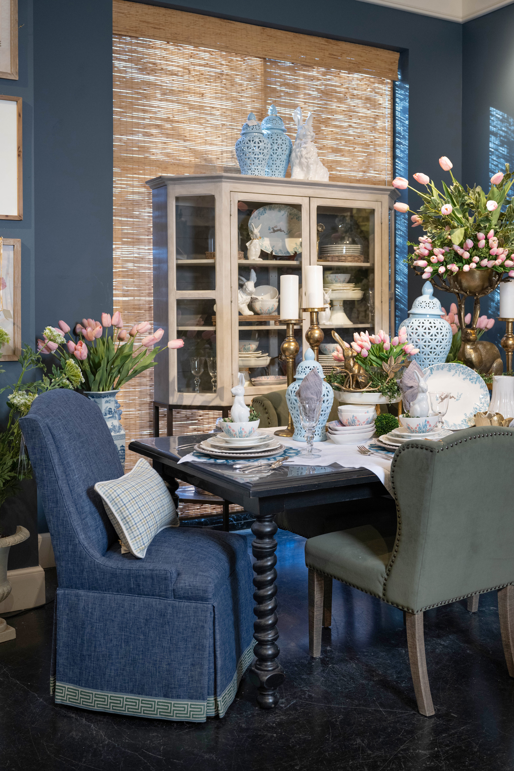 Spring can bring a dizzying array of get-togethers, and the table is a fun place to set the scene for all the festivities during the upcoming months. 
