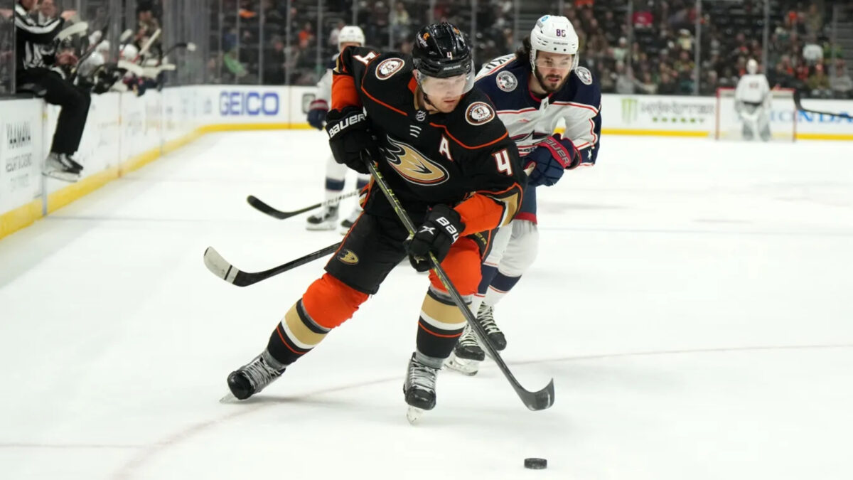 NextImg:Ducks Score 3 Late Goals to Finish Off Blue Jackets