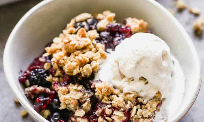 Triple Berry Crisp