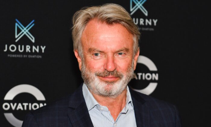 Sam Neill attends the Photo Call for Ovation at 2019 Winter TCA at The Langham Huntington, Pasadena in Pasadena, Calif., on Feb. 8, 2019. (Rodin Eckenroth/Getty Images)