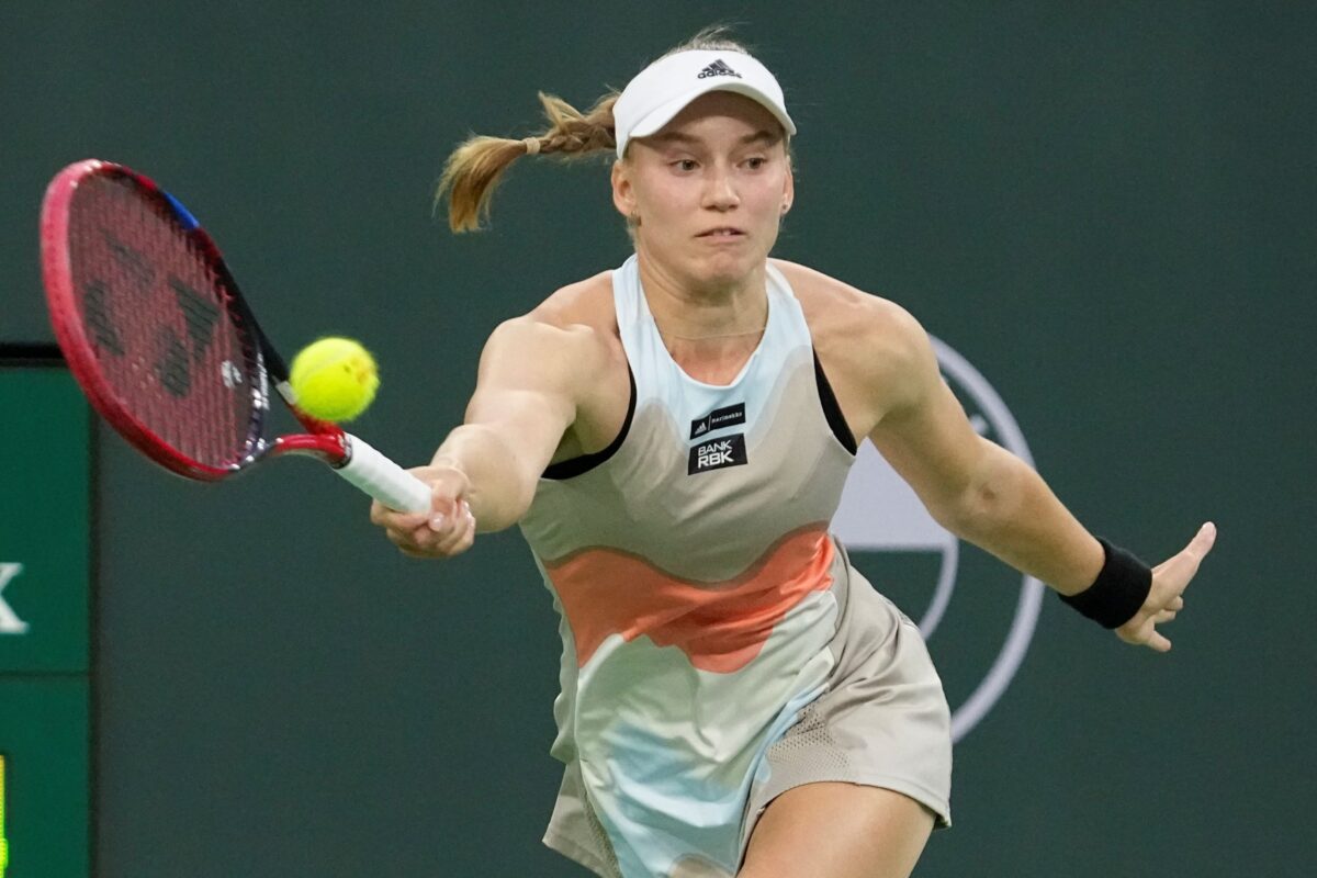NextImg:Rybakina Routs Swiatek 6–2, 6–2 to Reach Indian Wells Final