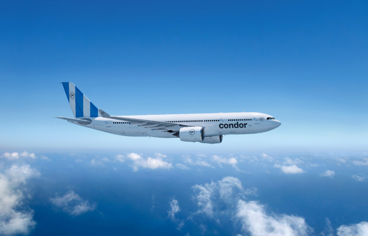 Condor Airlines was established in 1950 as a part of Germany’s Lufthansa Airline. (Photo courtesy of Condor Airlines)