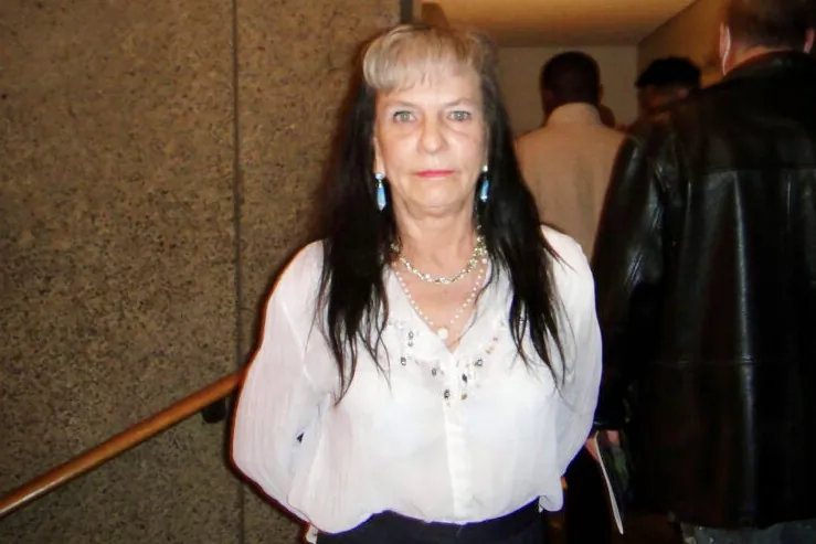 Joanne Tokessy enjoyed Shen Yun at the National Arts Centre in Ottawa, Canada, on the afternoon of March 19, 2023. (Dongyu Teng/The Epoch Times)