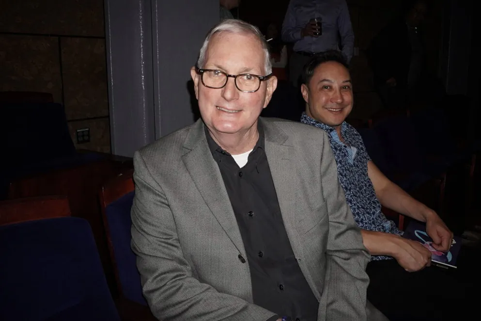 Thad Czapka, Theatre Donor at Dr. Phillips Center for the Performing Arts, at the Shen Yun Performing Arts concert on March 18, 2023. (Nancy Ma/The Epoch Times)