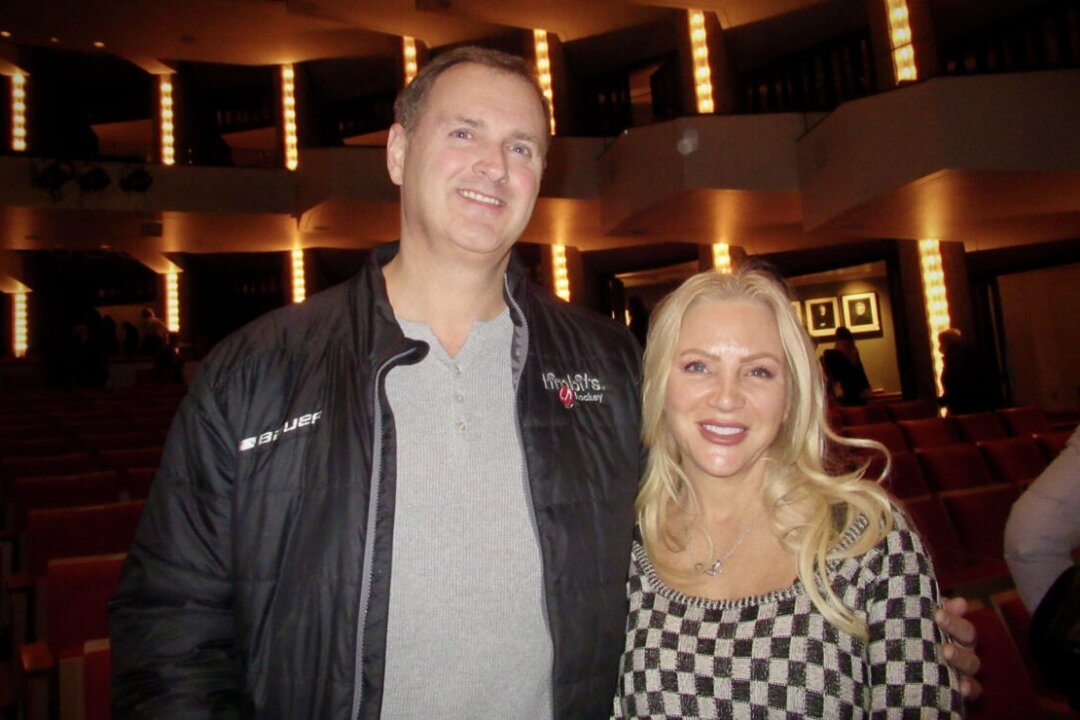 Craig O’Neill and Catherine Morin enjoyed Shen Yun at the National Arts Centre in Ottawa, Canada, on the afternoon of March 18, 2023. (Donna He/The Epoch Times)