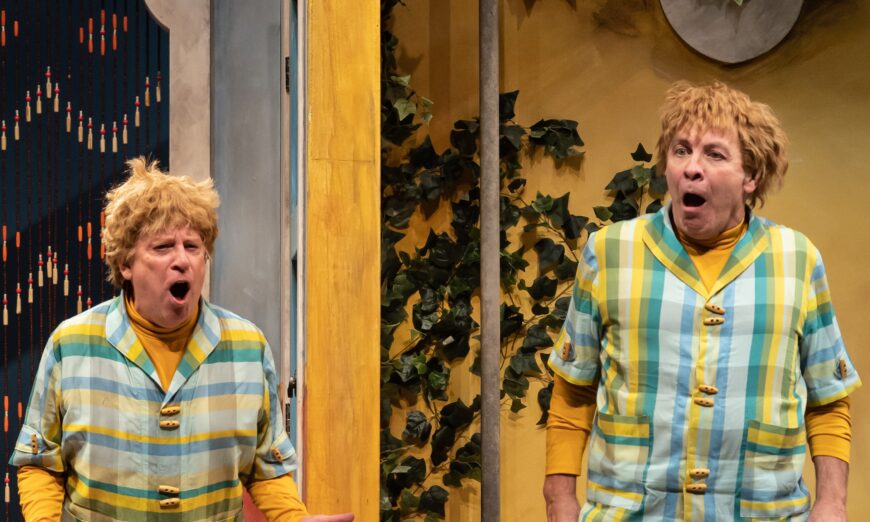 Theater Review: ‘The Comedy of Errors’: Artistic Director Gaines Retires With a Laugh