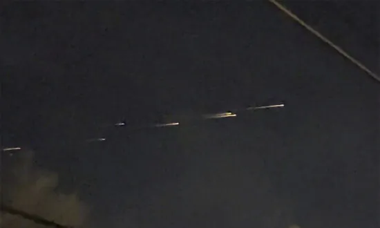 Mysterious Streaks of Light Seen in the Sky Over California